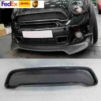 Real Carbon Fiber Front Grille Grill For MINI Cooper Countryman R60 2010-2016 - Image 1 of 3