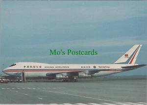 Aviation Postcard - China Airlines Boeing 747-209F Aeroplane RR10469 - Picture 1 of 2