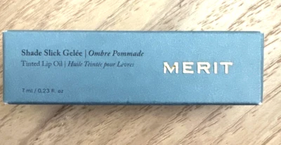Merit Shade Slick Tinted Lip Oil 7ml / 0.23 Fl Oz - Ombre Pommade - Image 1 of 3