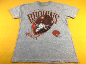 RARE Vintage 1994 Cleveland Browns Angry Football Short Sleeve T Shirt HERREN M - Bild 1 von 4