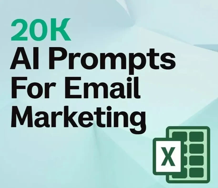20,000 AI-Driven Email Marketing Prompts: Enhance Engagement and Increase Conver - Image 1 of 1