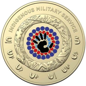 2021 Australian $2 Two Dollar Indigenous Military Service coin CIRCULATED 🔥 - Picture 1 of 10