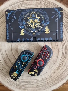 🍀 Nintendo Switch OLED Soft Case Schutzhülle Zelda TotK Design dockable - Bild 1 von 6