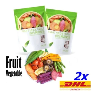 2x Crispy fruits & vegetable crisps 12 types delicious Snacks health lovers 250g - Picture 1 of 8