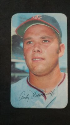 1970 Topps Super Stars Baseball card #25 Andy Messersmith  (VERY GOOD CONDITION) - Image 1 of 2