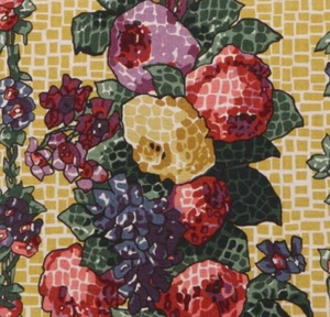 2 GARDINEN 1. BLICK @ SAISON 2025 " Cloisonné Schmuck VANESSA in kanariengelb - Bild 1 von 4