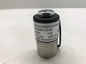 ***BRAND NEW Gems Sensors & Controls AS2017-S158 5/32 Orifice 24 VDC 7W Sensor  - Imagen 1 de 4