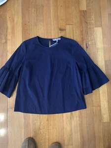 Marled Bell Sleeve Top - Picture 1 of 3