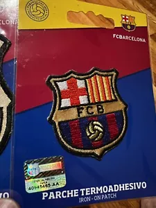 Original From Spain FCB Barcelona - Iron On Patch - Picture 1 of 5