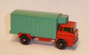 Matchbox Lesney 44 AMG Réfrigérateur Truck Rouge Vert Très Bon État , Rare