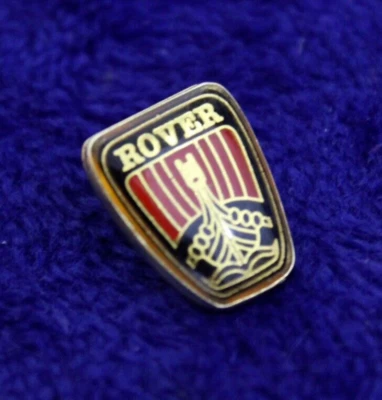 Vintage Rover Hat Lapel Pin Accessory Badge Crest Trucks Auto - Image 1 of 4