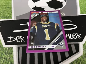 Panini Donruss Football NFL 2019 Purple /500 Card Todd Gurley II RB LA Rams - Bild 1 von 2