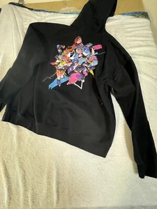 Felpa con cappuccio Hatsune Miku Shirt Miku Expo 2020 Xl Anime rara taglia Xlarge - Foto 1 di 5