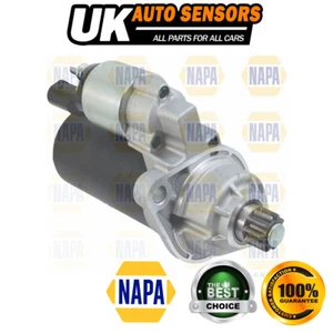 Fits VW Audi Skoda Seat Starter Motor NAPA #3 02M911024X - Picture 1 of 2