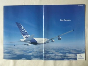 4/2005 PUB AIRBUS A380 AIRLINER AIRLINES ORIGINAL ANZEIGE - Bild 1 von 1
