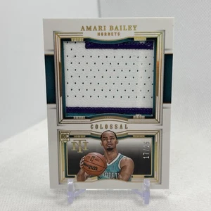 2023-24 Panini National Treasures Colossal Rookie Materials /25 Amari Bailey RC - Picture 1 of 6