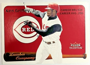 2001 Fleer Lumber Company Ken Griffey Jr. #3 of 20 LC - Picture 1 of 2