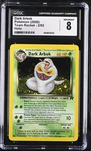 Pokémon Team Rocket Dark Arbok Holo CGC 8 (5032) Graded Power - Bild 1 von 2