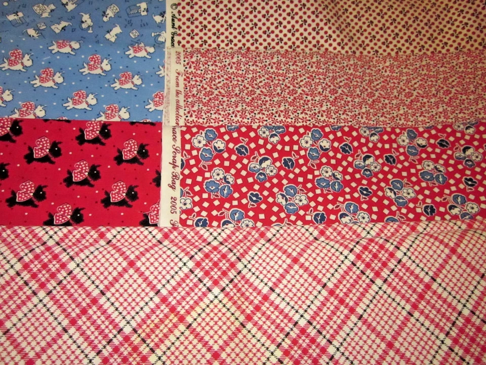 JUDIE ROTHERMEL F6016, Aunt Grace, Scrapbag 2005, your choice, fat quarters,