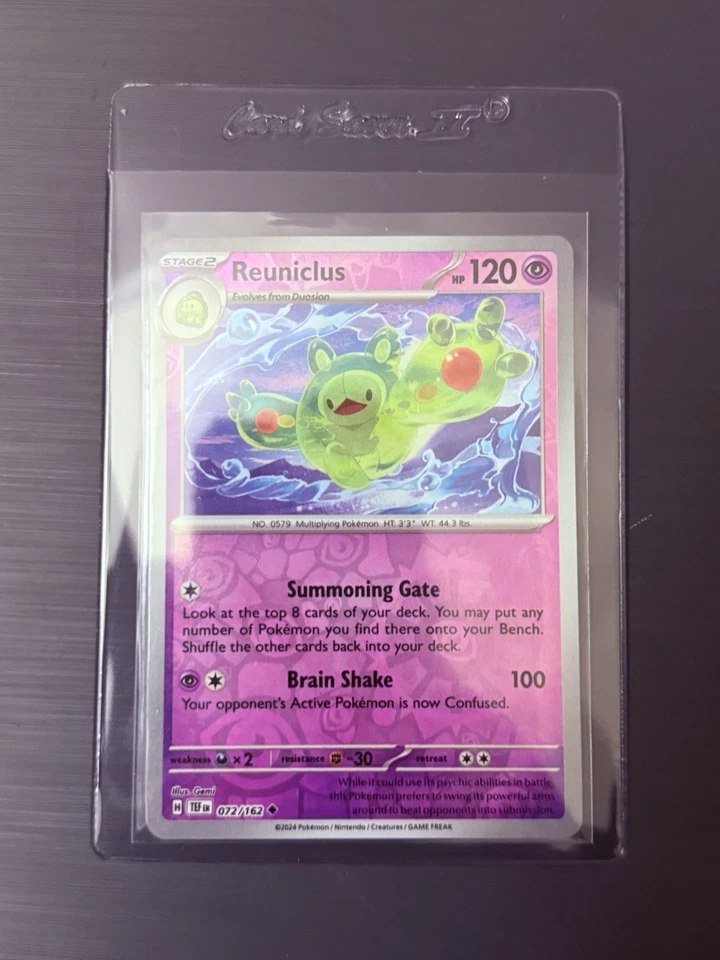 Reuniclus – Reverse Holo (072/162 • SV05 Temporal Forces) 🧠✨ – Near Mint - Image 1 of 1