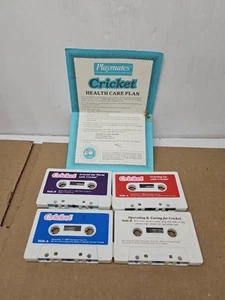 Cricket Talking Doll 1986 Playmates 4 Cassettes & Health Care Plan Instructions - Picture 1 of 24