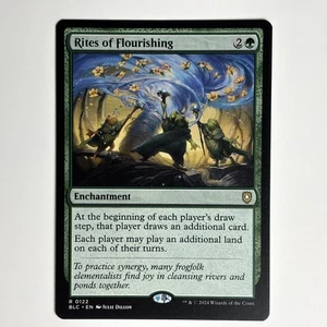 RITES OF FLOURISHING MTG BLC - MAGIC THE GATHERING KARTE IN NEU - Bild 1 von 1