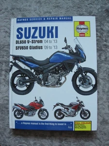 Haynes Suzuki DL650 V-Strom 2004-2013/SFV650 2009-2013 Gladius Repair Manual - Picture 1 of 2