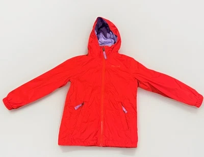 Chaqueta 3 en 1 Marmot Precip Eco Component para niños talla SM rojo concha/púrpura polar Foto 1 de 4