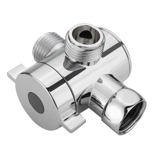 5X(Deviateur 3 pouces 1/2 pouce avec adaptateur en T Pommeau de douche regl3927 - Bild 1 von 6