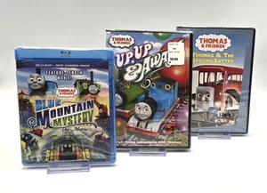 Thomas & Friends 3 DVD Lot – Blue Mountain Mystery Blu-ray, Up Up & Away,... - Picture 1 of 5