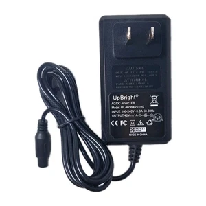 UpBright 42V AC/DC Charging Adapter for Razer E Prime Scooter (HL-42W420100) - Picture 1 of 4