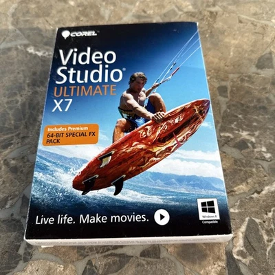 Corel VideoStudio Ultimate x7 Windows XP Vista 7 8 - Image 1 of 3