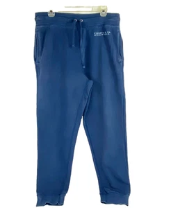Pantalones deportivos Gap para hombre L azul marino algodón suave tiro alto 32" entrepierna - Imagen 1 de 8