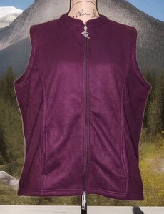 Tudor Court - Rich Purple Soft Fleece Full Zip Lightweight Vest - Damen XL - Bild 1 von 3