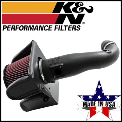 K&N FIPK Cold Air Intake System 2008-10 Ford F250 F350 F450 F550 Super Duty 6.4L - Image 1 of 3