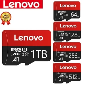 Lenovo SD 1TB Micro TF Mini SD Card 256GB 512GB 128gb 64GB TF Memory Flash Card - Picture 1 of 16