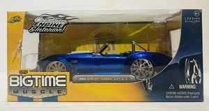 Jada Dub City Bigtime Muscle 1965 Shelby Cobra 427 S/C blau Maßstab 1:24 - Bild 1 von 5