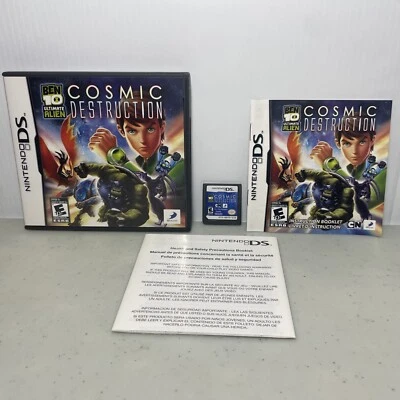 Ben 10 Ultimate Alien Cosmic Destruction (Nintendo DS, 2010) COMPLETE Tested - Image 1 of 4