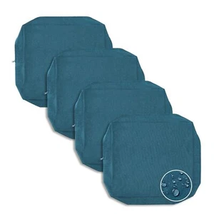 Waterproof Outdoor Cushion Covers Replacement for Patio Furniture Chair Seat ... - Picture 1 of 7