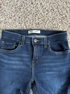 Levi Strauss Signature Gold Straight Fit Jeans Youth Boys Size 12 Excellent - Picture 1 of 6