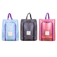 3 Color Portable Travel Shoe Bag Zip View Window Pouch Storage Waterproof Bags