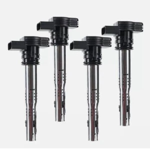 4x Zündspule für Audi A1 A3 A4 B7 A5 A6 Q3 Q5 TT VW Passat 3C Golf 5 6 Tiguan 5N - Bild 1 von 5
