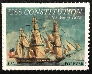 2012 Scott #4703 - Forever - WAR OF 1812 - USS CONSTITUTION - Single Stamp - MNH - Picture 1 of 1