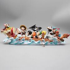 Anime Jednoczęściowy GK Luffy Dragon Boat Team PVC Figurka Posąg Nowy Bez pudełka 18cm