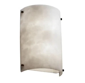 Justice Design Group CLD-5541-CROM Polished Chrome 8" ADA Compliant Wall Sconce - Picture 1 of 16