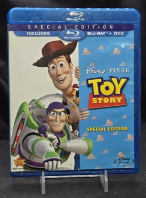 DISNEY- PIXAR - TOY STORY - BLU-RAY & DVD COMBO - 1995 - TOM HANKS - SPECIAL - Image 1 of 2