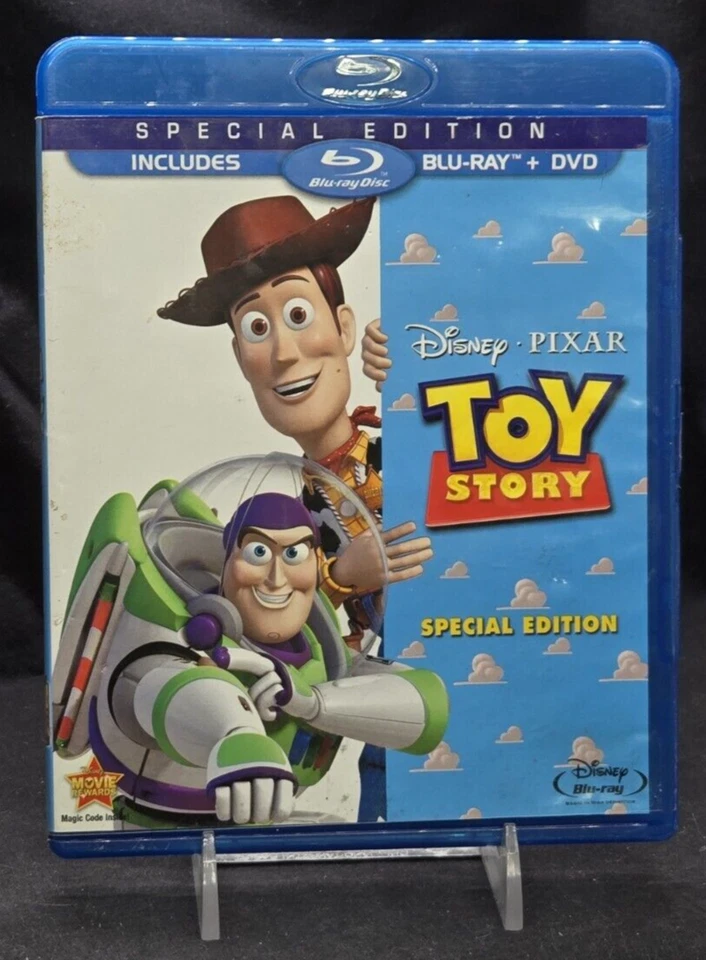 DISNEY- PIXAR - TOY STORY - BLU-RAY & DVD COMBO - 1995 - TOM HANKS - SPECIAL - Image 1 of 2