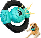 Dog Toys for Aggressive Chewers, Squeaky Tough Dog Chew Toys for Large Medium Sm