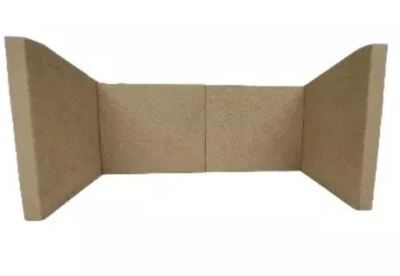 Dunsley Stove Highlander 7 Multi Fuel Vermiculite Replacement Fire Brick Set (4) - Image 1 of 4