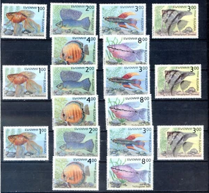 1993- BULGARIS, 3 Sets "PECES, FISH" - Imagen 1 de 1